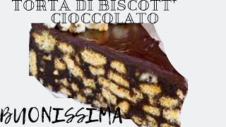 Torta di Biscotti e Cioccolatosenza Cottura [upl. by Joshi]