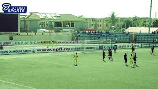 Kano Pillars 21 FCIU Highlights NPFLChampionshipPlayOffs [upl. by Yendroc925]