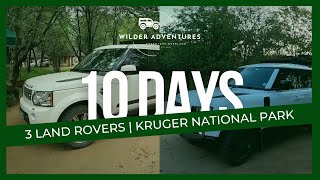 10 days 3 Land Rovers  Kruger National Park South Africa [upl. by Irolav]