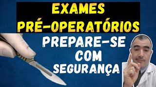 Exames pré operatórios a garantia de uma cirurgia segura [upl. by Arretahs]