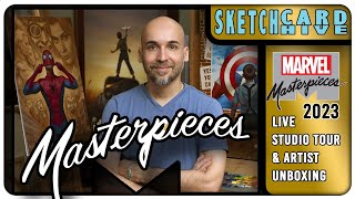 Marvel Masterpieces Studio Tour amp Unboxing [upl. by Hseham]