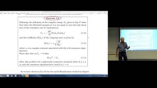 09  Book on NHQM Chapter 4  Resonances from nonHermitian quantum mechanical calculations [upl. by Aisila133]