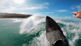 PORTHMEOR SURF POV [upl. by Adnarram322]