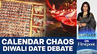 Hindu calendar Vikram Samvat Stirs Debate Over Diwali Date  Vantage with Palki Sharma [upl. by Paryavi]