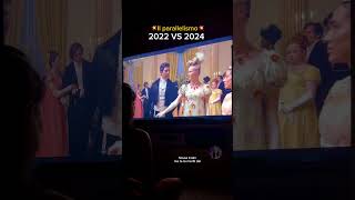 IL PARALLELISMO IN BRIDGERTON 2022 vs 2024 cinema cinematok bridgerton colinbridgerton netflix [upl. by Rothberg92]