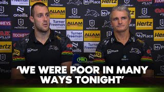 Cleary short of words after big defeat  Panthers Press Conference  Fox League [upl. by Colvin]