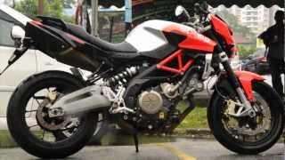 2012 Aprilia Shiver 750 Test [upl. by Wakerly20]