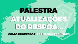 Palestra  Atualizações do RIISPOA [upl. by Enneire]