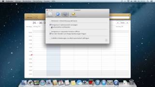 Tutorial Aktuelle Kalenderwoche in quotKalenderquot Mac OS X einblenden [upl. by Viviyan489]