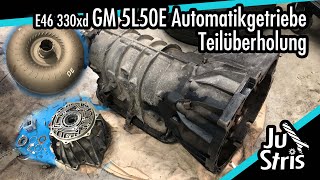 Überholung Automatikgetriebe GM 5L50E 5L40E BMW E46E39E53 Wandler Ölpumpe neu  JuStris Garage [upl. by Aivalf]