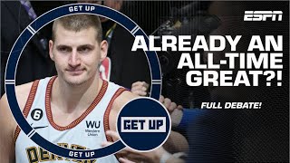 Is Nikola Jokic ALREADY an ALLTIME GREAT player 😳  Get Up [upl. by Nirrok]