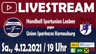 Handball Sportunion Leoben vs Union Spk Korneuburg [upl. by Eckardt]