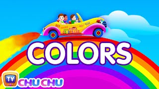 Lets Learn The Colors  Cartoon Animation Color Songs for Children by ChuChuTV [upl. by Ayot]