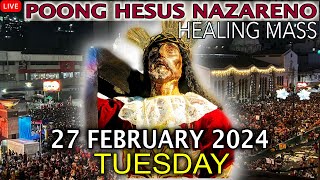 LIVE Quiapo Church Mass Today 27 February 2024 Tuesday HEALING MASS [upl. by Angelis127]