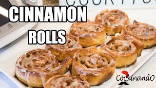 CINNAMON ROLLS O ROLLITOS DE CANELA CON THERMOMIX [upl. by Lalo942]