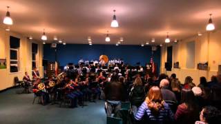 St Pius X Catholic High School Band quotAmhrán na bhFiannquot with the Artane School of Music Band [upl. by Aeikan]