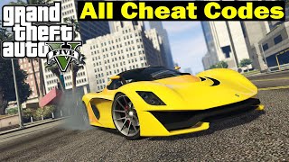 GTA 5 cheat codes for PC  All cheat codes for gta 5  Part 1 [upl. by Nena]