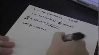 Proof Derivative of Arctangent [upl. by Zoarah]