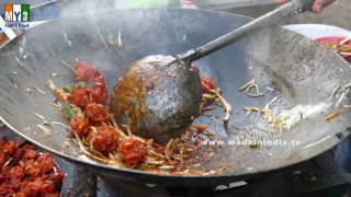 CHILLI VEG MUNCURIAN  INDOCHINESE FAST FOOD RECIPE  MUMBAI STREET FOODS  FOOD amp TRAVEL TV [upl. by Kcirrez99]