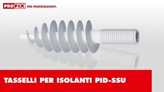 Tasselli universale per isolanti PROFIX PIDSSU [upl. by Mode]