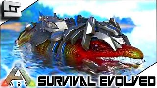 Ark Update Tek Mosa Saddle Equus Horses Underwater Bases Tek Teleporter [upl. by Nnitsuj]