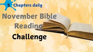 Day 28November Bible Reading Challenge1 Corinthians [upl. by Carrew672]