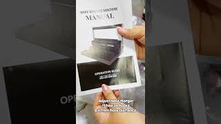 UNBOXING OFFICOM WIRE BINDING MACHINE [upl. by Adiel]