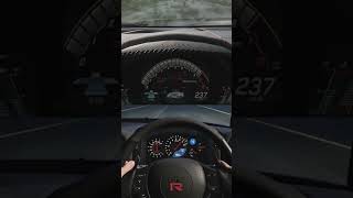 GTR vs svj Nissan vs Lamborghini automobile fh5 [upl. by Aneerbas900]