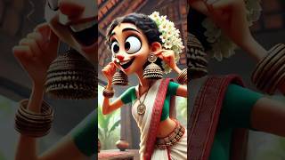 എന്റെമ്മന്റെ ജിമിക്കി കമ്മൽ  Jimikki Kammal Funny Animation Song  malayalamanimation ai song [upl. by Naujid658]