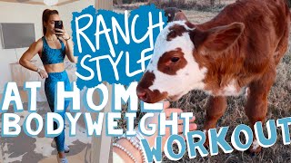 WEEKEND IN MY LIFE  Welcome to Ross Ranch amp 30 minute at home BODY WEIGHT WORKOUT [upl. by Nirehs]