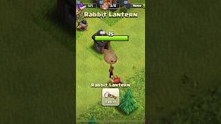 Removing Rabbit Lantern Clash Of Clans clashofclans satisfying shorts viralshort coc [upl. by Hobard545]