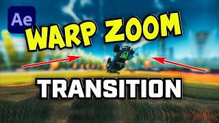 Warp Zoom In Transition  Motion Tile  After Effects Tutorial [upl. by Thamos]