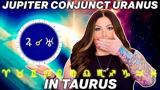 Jupiter Conjunct Uranus in Taurus 2024  All 12 Signs [upl. by Enilegnave]