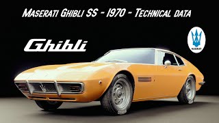 Maserati Ghibli SS  1970 [upl. by Dmitri]