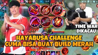 SEMPENA KLANG RED ZON BUAT HAYABUSA BUILD WARNA MERAH SAHAJA  HAYABUSA RED ITEM BUILD ONLY [upl. by Isaak963]