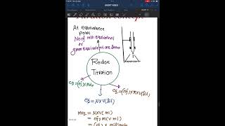 Redox TITRATION GENUINE LECTURE 1  upboard cbseboard neet jee shorts viralvideo chemistry [upl. by Ennaehr]