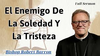 El enemigo de la soledad y la tristeza  Bishop Robert Barron [upl. by Ahseryt]