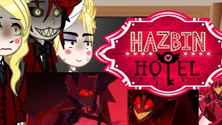 Hazbin Hotel react to Alastor  Hazbin Hotel x Gacha  GCRV [upl. by Nnaacissej7]