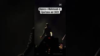 BLANCO al CONCERTO di MAHMOOD per riCANTARE insieme “BRIVIDI” [upl. by Arihk]