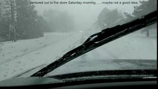 2018 April Blizzard  Fridley Minnesota [upl. by Gerard]