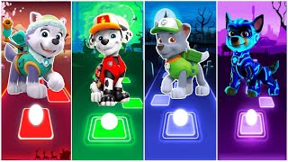 PAW Patrol The Mighty Movie Chase🌟 Rubble 🌟 Skye 🌟Marshall ☄️ Tiles Hop EDM Rush [upl. by Venuti]