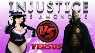 Injustice Gods Among Us  Zatanna VS Martian Manhunter [upl. by Analra837]