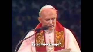 Jan Paweł II do młodzieży [upl. by Kan]