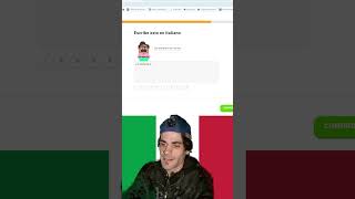 Aprende Italiano con Duolingo Final de la seccion 6  Duolingo Parte 1 [upl. by Yenruoj]