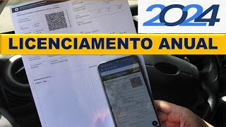 Licenciamento 2024 para veículos do RJ [upl. by Ytisahc]