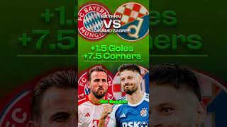 APUESTAS CHAMPIONS BAYERN VS DZAGREB  PRONÓSTICOS FUTBOL HOY  APUESTAS FÚTBOL HOY  VICOBETS [upl. by Suoivatnom490]