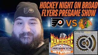 The Hockey Night on Broad Flyers Pregame Show with James Scorza [upl. by Cammie]