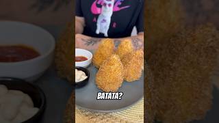 COXINHA COM MASSA DE BATATA SEM FARINHA E SEM LEITE 😱🤤 [upl. by Notnil725]