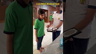 👮Live NDA Medical Test  Rajasthan NDA Academy Sikar shorts [upl. by Whitman850]