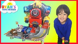 Disney Pixar Cars Toys Ferris Wheels Big Parking [upl. by Olaf]